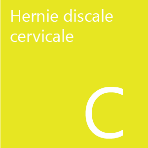 La hernie discale cervicale.
